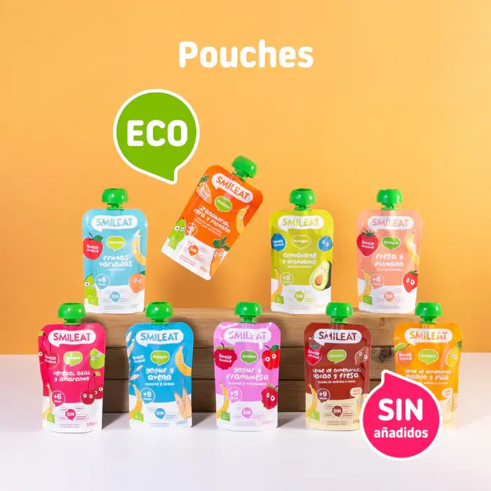 Smileat Beutel Joghurt und Himbeere Eco 100 g