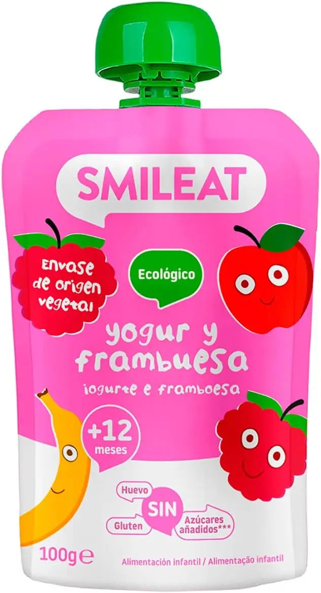 Smileat Beutel Joghurt und Himbeere Eco 100 g