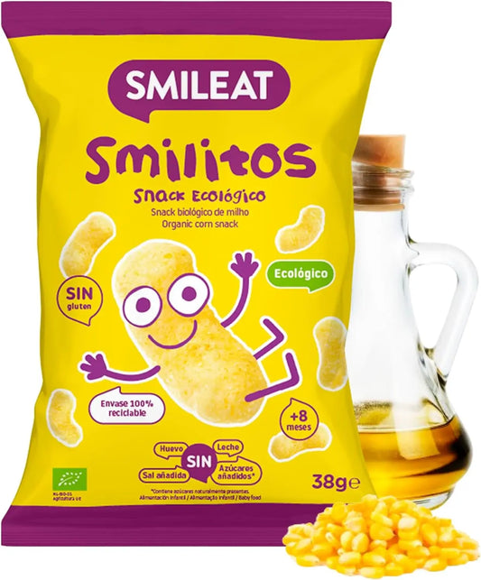 Smileat Smilitos Bio-Maiswürmer, 38 Gramm