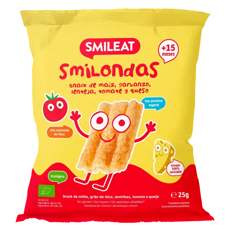 Smileat Tomaten-Käse-Smilondas , 25 gr ECO