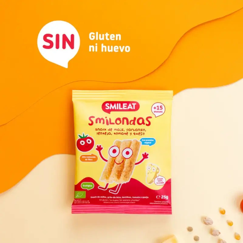 Smileat Tomaten-Käse-Smilondas , 25 gr ECO