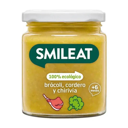 Smileat Bio-Brokkoli mit Lamm und Pastinake, 230 g