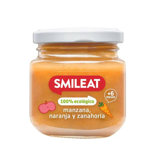 Smileat Apfel, Orange und Karotte 130 g