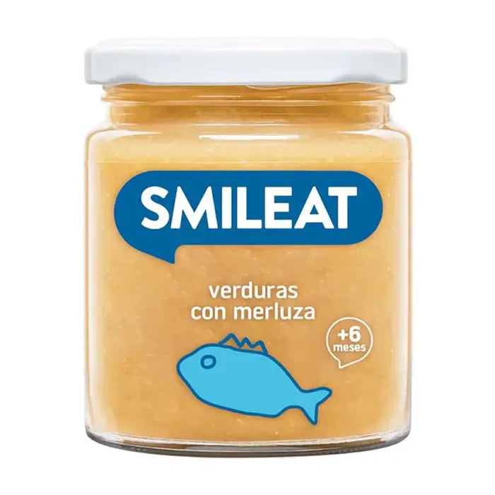 Smileat Seehecht mit Gemüse, 230 Gramm