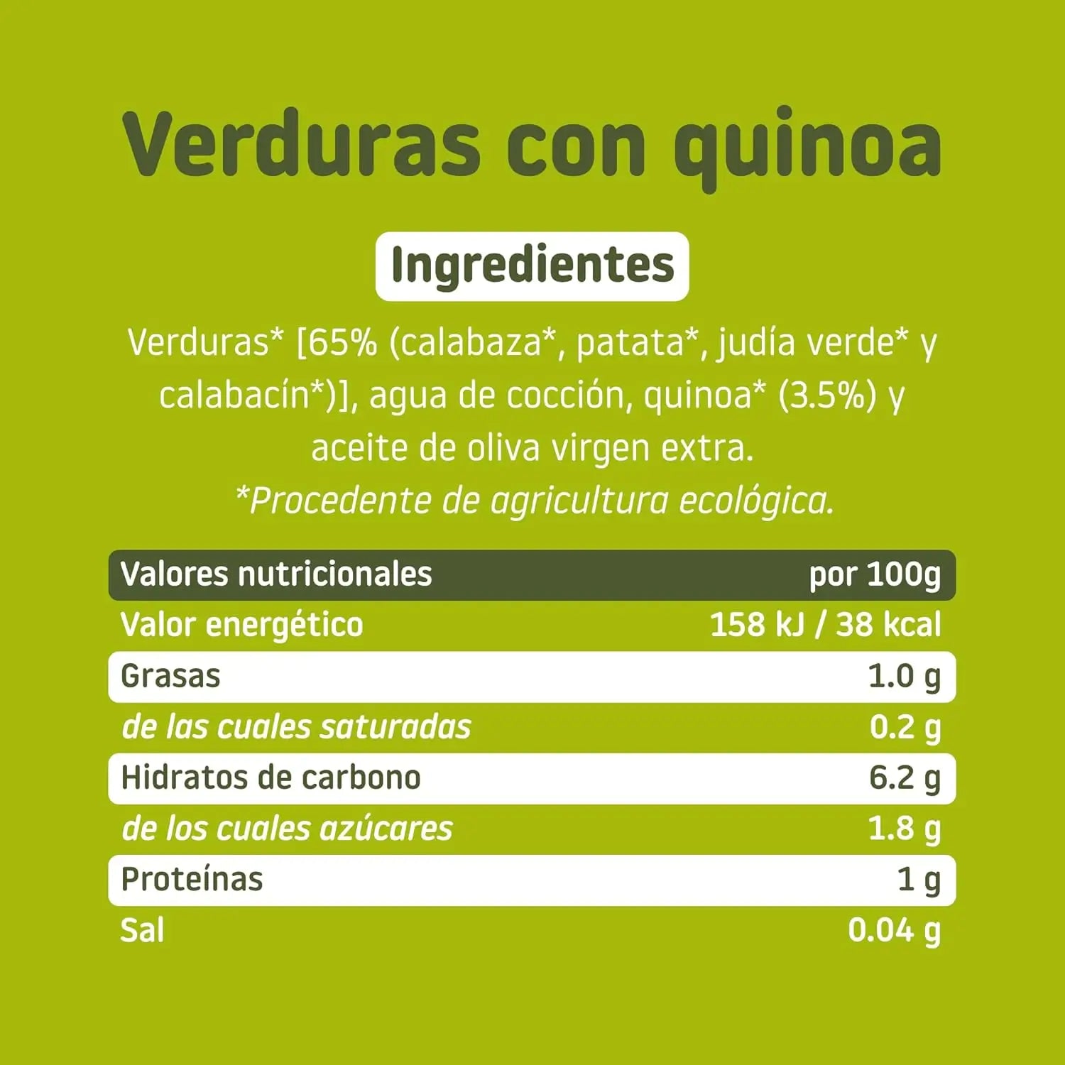 Smileat Bio-Gemüse-Quinoa-Kuchen, 230 Gramm