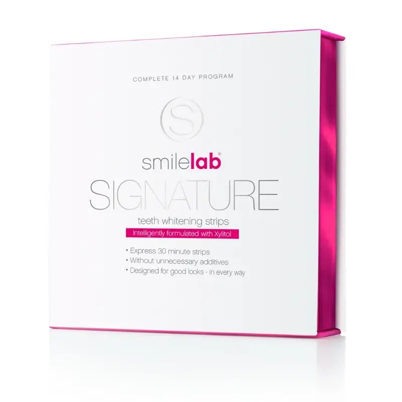 Smilelab Signature Zahnweiß-Streifen, 14 Stück.