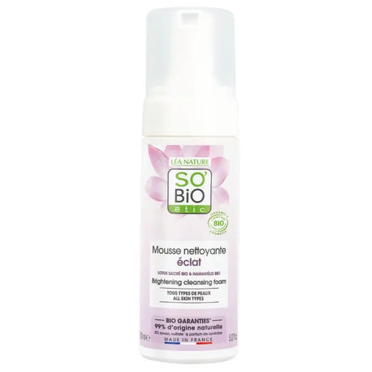 So'Bio Etic Aufhellender Reinigungsschaum 150Ml.