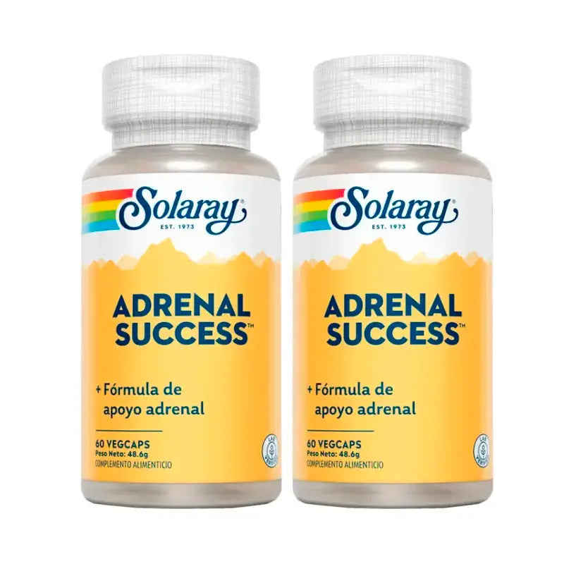 Solaray Nebennieren Erfolg Ergänzung Pack 2 x 60 Kapseln