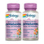 Solaray Ashwagandha 470 Mg Gemüse Pack 2 x 60 Kapseln