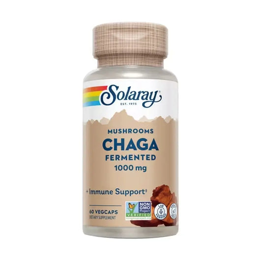 Solaray Chaga fermentiert 500Mg 60V Kapseln