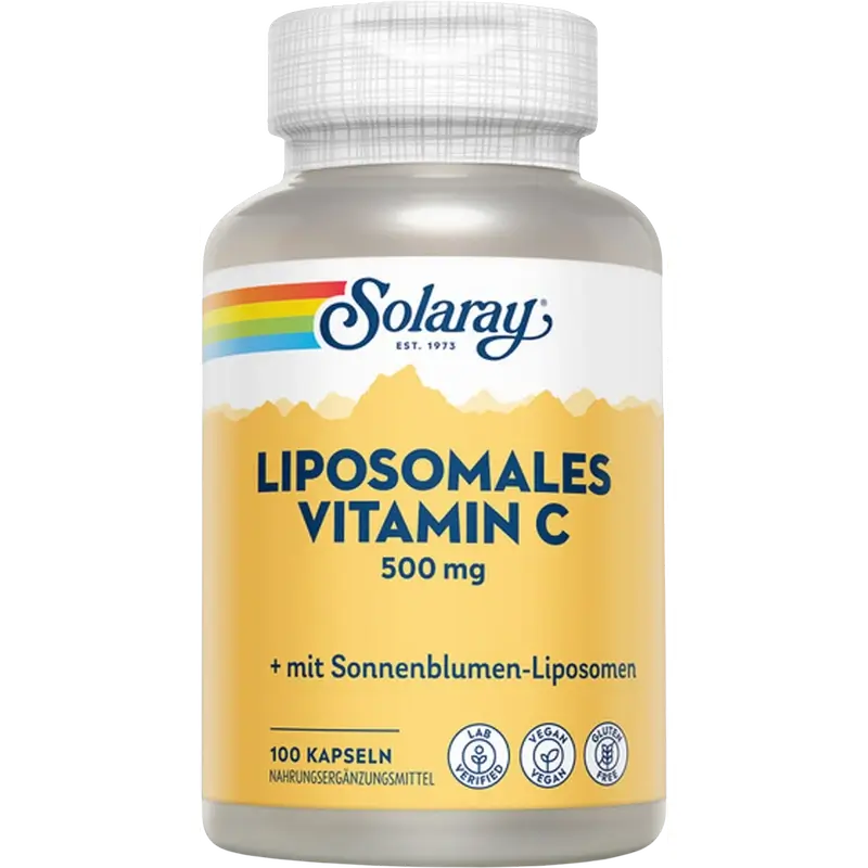 Solaray Liposomales Vitamin C, 100 vegane Kapseln