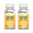 Solaray Vitamin D3 & K2 Packung 2 x 60 Kapseln