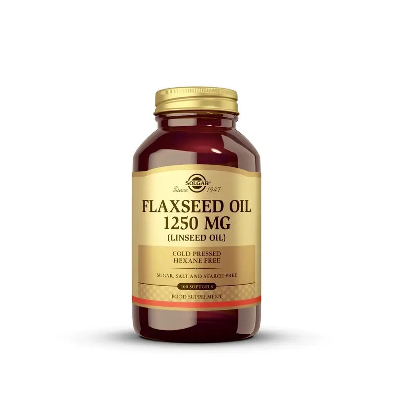 Solgar Leinsamenöl, 100 Kapseln
