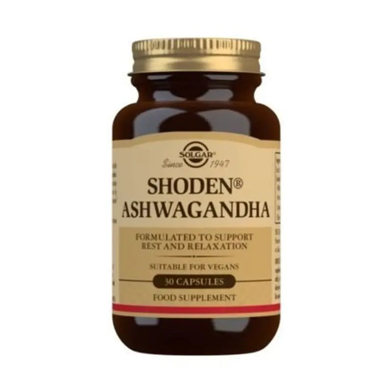 Solgar Shoden Ashwagandha 120mg, 30 Kapseln