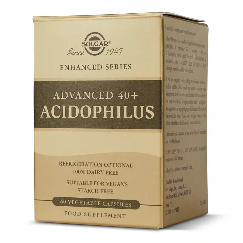 Solgar 40+ Acidophilus Advanced, 60 Kapseln