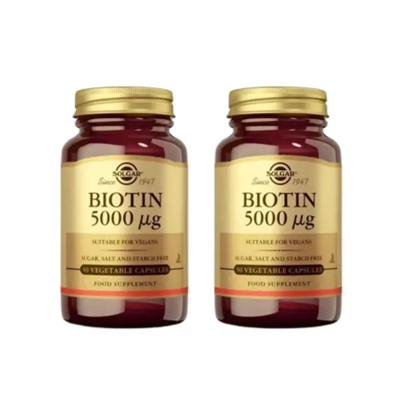 Solgar Biotin 5000 Mcg, 2X100 Kapseln