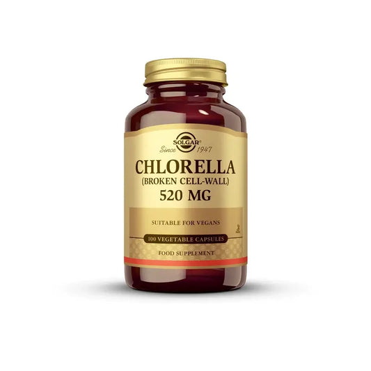 Solgar Chlorella 520mg, 100 Kapseln