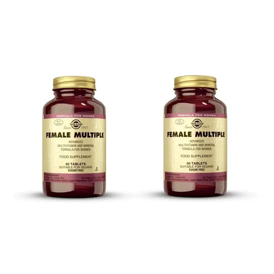 Solgar Female Multiple Complex für Frauen, 2X60 Tabletten