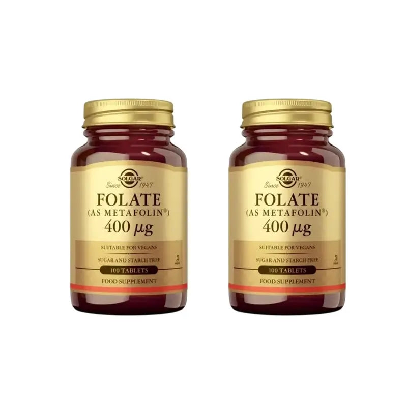 Solgar Folsäure 400Mcg, 2X100 Tabletten