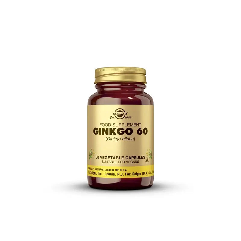 Solgar Ginkgo 60, 60 Kapseln