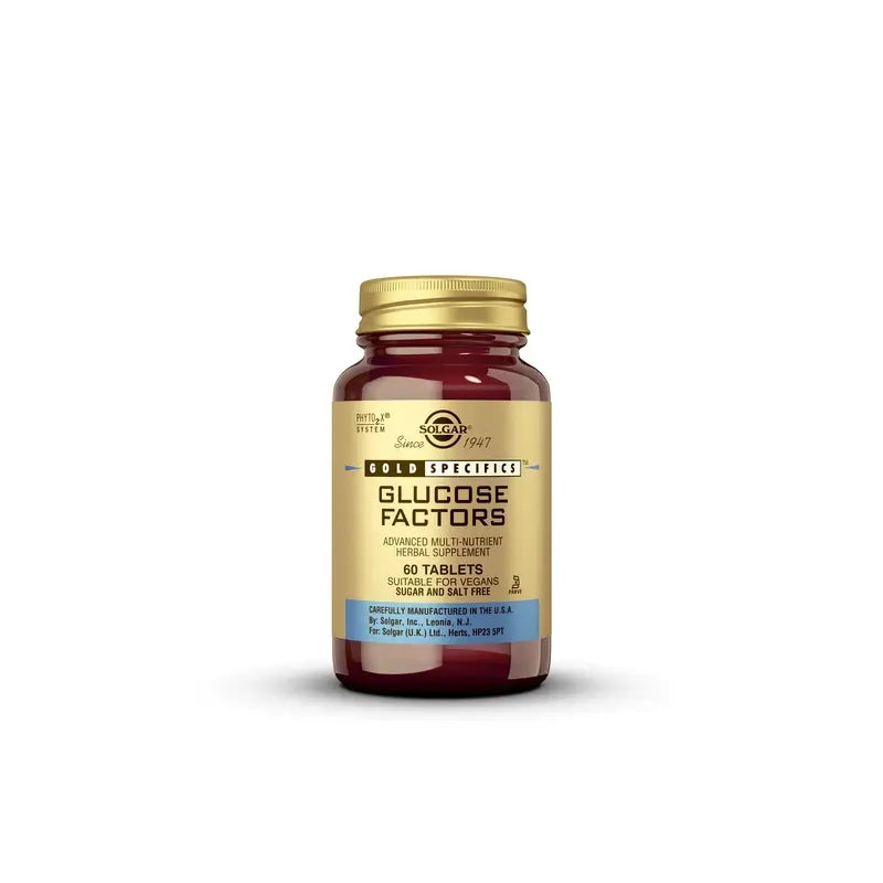 Solgar GS Glukose-Faktor, 60 Tabletten