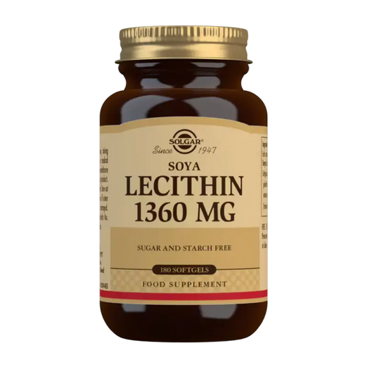 Solgar Lecithin 1360mg, 180 Kapseln
