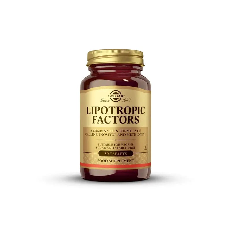 Solgar-Faktoren Lipotrop, 50 Tabletten