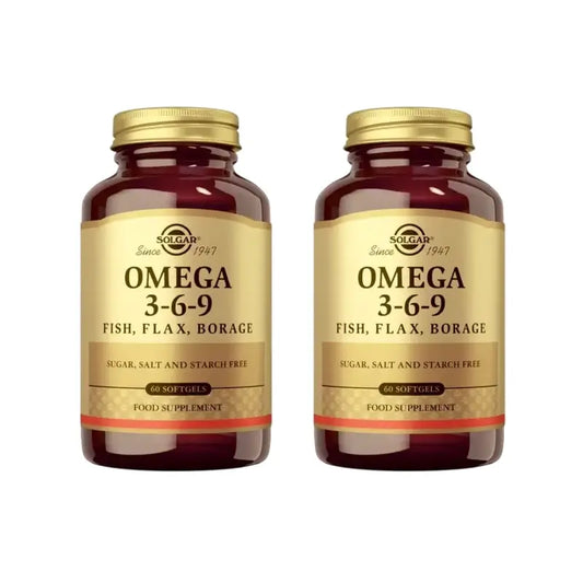 Solgar Omega 3-6-9, 2X60 Kapseln