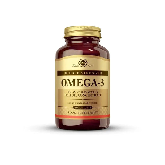 Solgar Omega-3 Double Concentration, 60 Kapseln