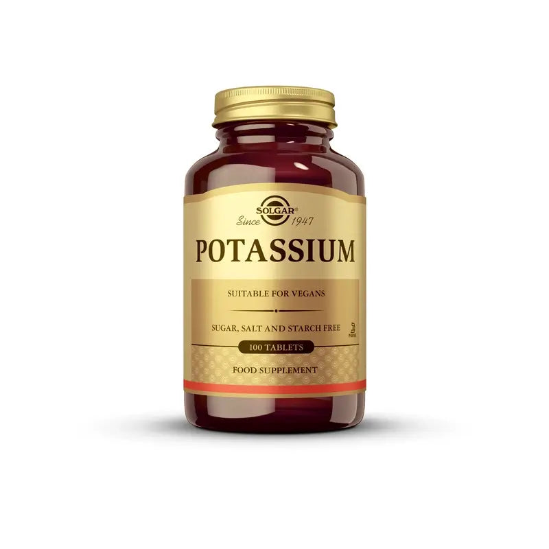 Solgar Kalium, 100 Tabletten
