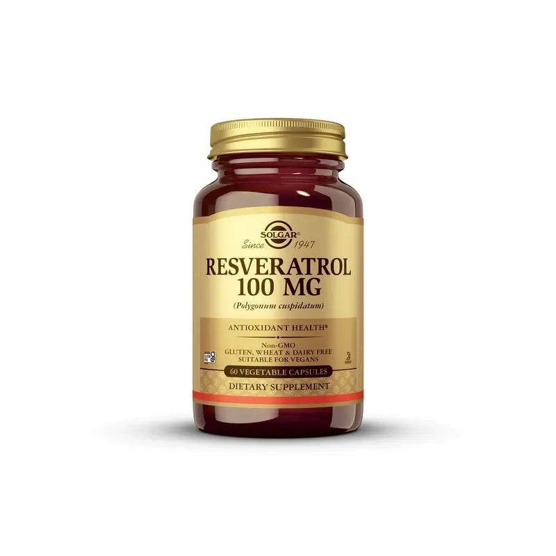 Solgar Resveratrol, 60 Kapseln