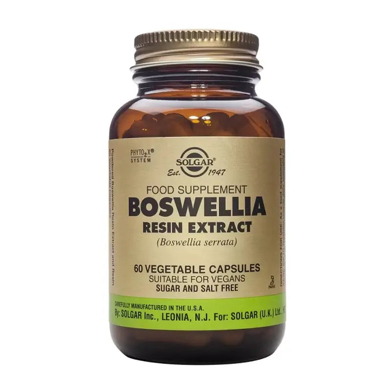 Solgar Boswellia-Harz-Extrakt, 60 Kapseln