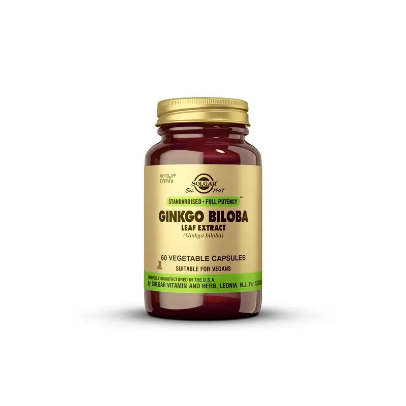 Solgar Ginkgo Biloba, 60 Kapseln