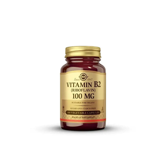 Solgar Vitamin B2 100 mg, 100 capsules