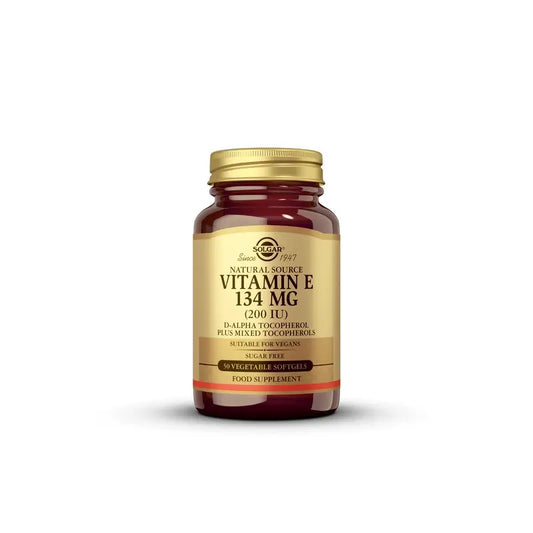 Solgar Vitamin E 200 IU, 50 vegetarische Weichkapseln