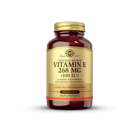 Solgar Vitamin E 400 IU, 100 Weichkapseln