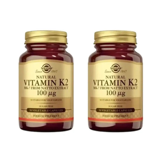Solgar Vitamin K2 100Mcg, 2X50 pflanzliche Kapseln