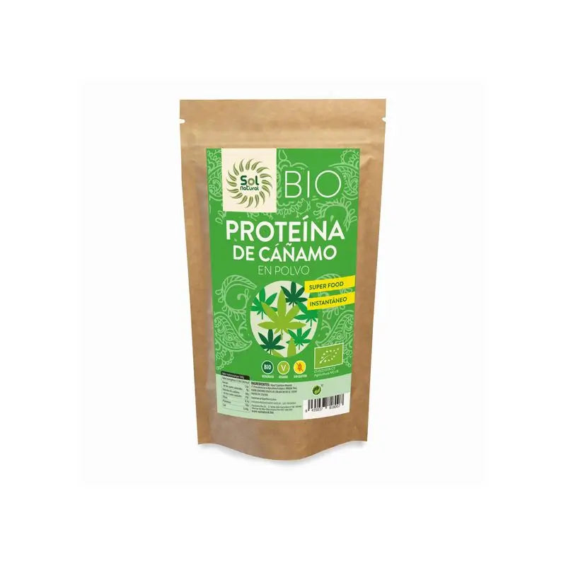 Solnatural Hanfprotein Bio, 250 Gr