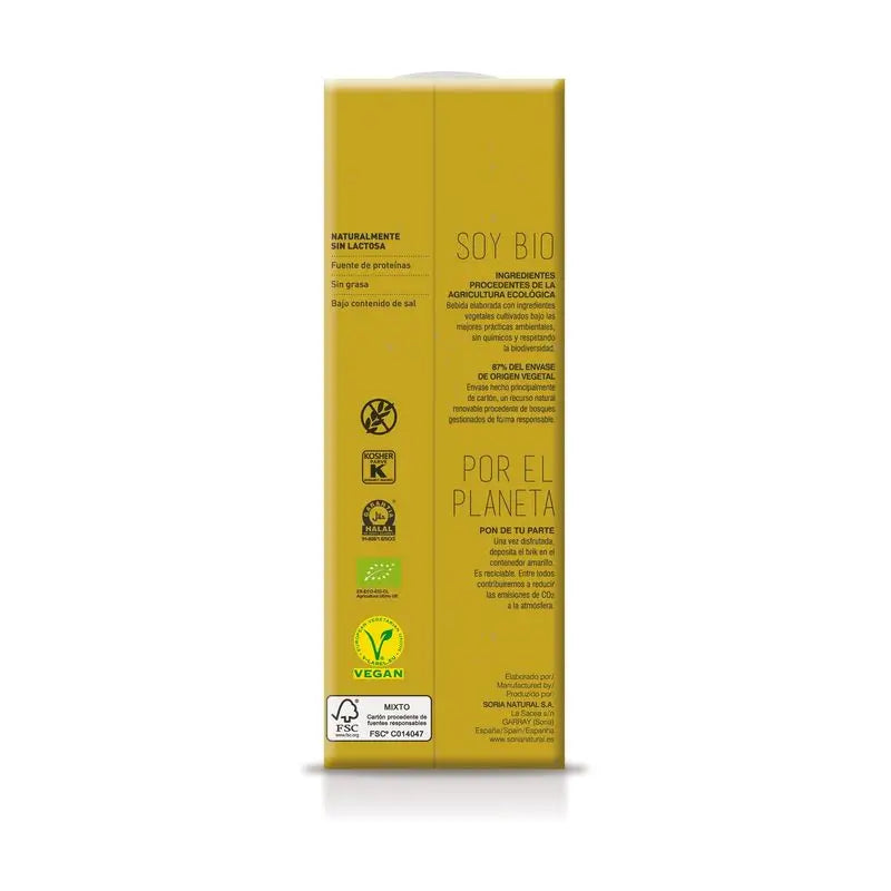 Soria Natural Canary Grass Gemüse Drink 1Lt 6Uds.