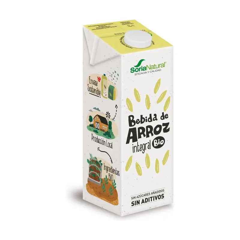 Soria Natural Pflanzliches Reisgetränk, 6 x 1 l