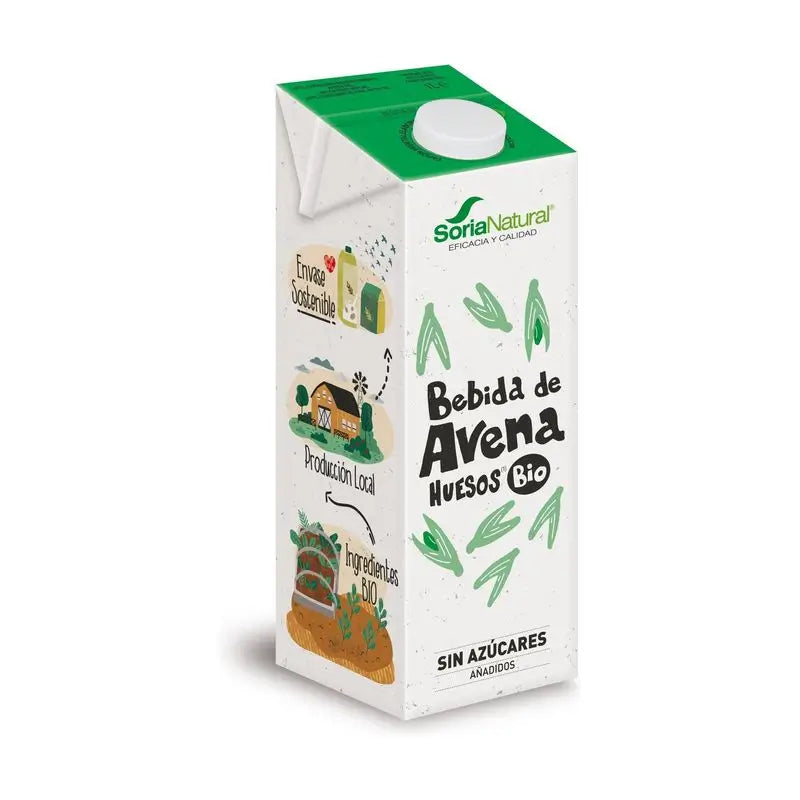 Soria Natural Oatmeal Vegetable Drink mit Algen-Calcium 1Lt 6Uds.