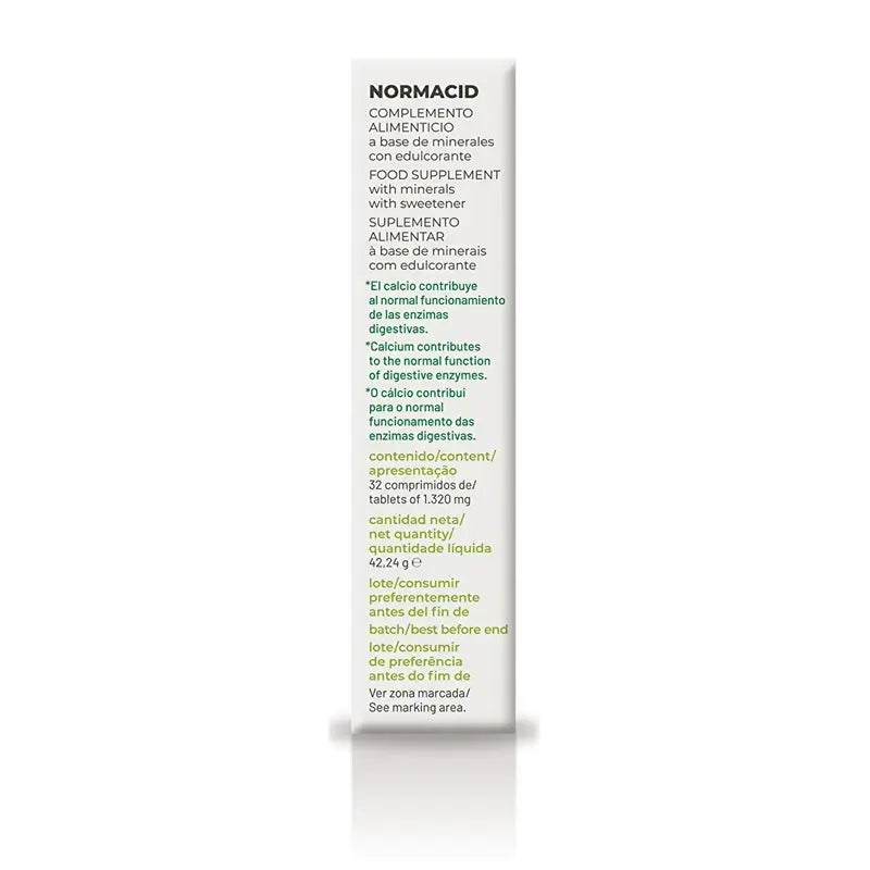 Soria Natural Normacid 1250 Mg, 32 Tabletten