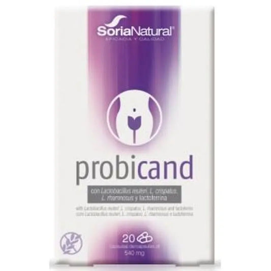 Soria Natural Probicand 20 Cápsulas 