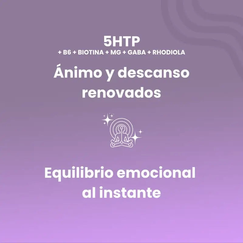 Sotya 5HTP+B6+Biotin+Mg+Gaba+Rhodiola 620mg, 60 Veggie-Kapseln