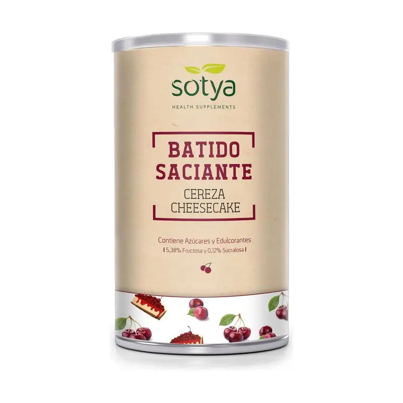 Sotya Sättigende Shakes 550G Pulver mit Käsekuchen-Kirsch-Geschmack, 550 Gramm