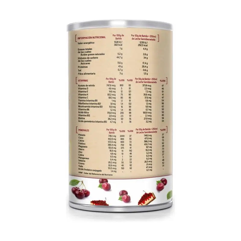 Sotya Sättigende Shakes 550G Pulver mit Käsekuchen-Kirsch-Geschmack, 550 Gramm