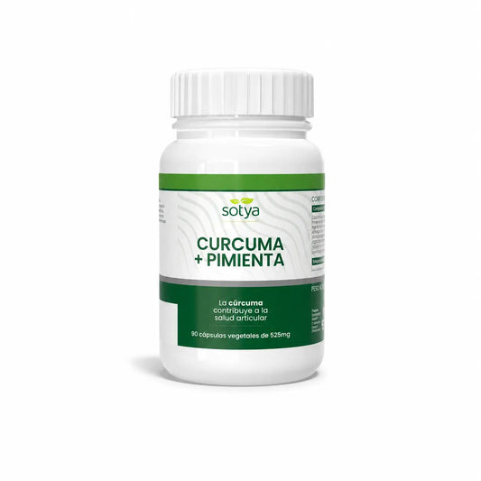 Sotya Kurkuma + Pfeffer 550 mg, 60 pflanzliche Kapseln