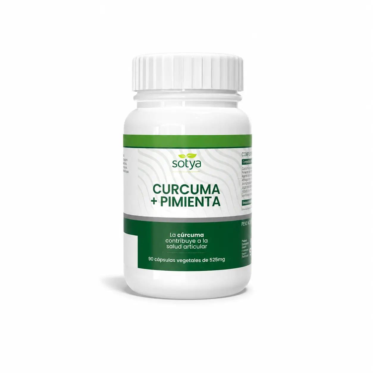 Sotya Kurkuma + Pfeffer 550 mg, 60 pflanzliche Kapseln