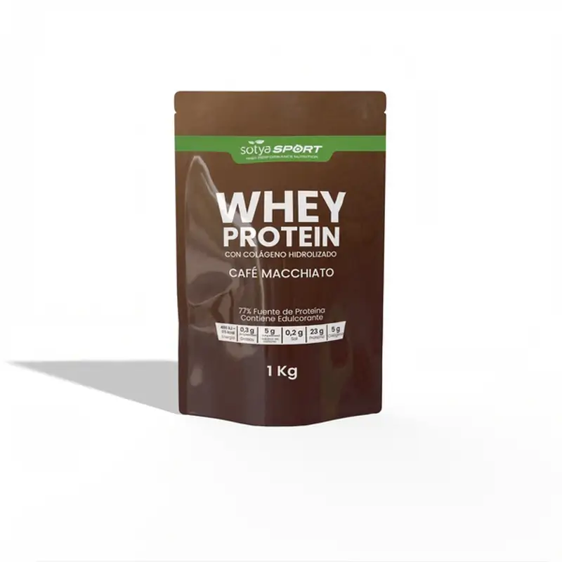 Sotya Molkenprotein Cafe Macchiato Doypack , 1000 Gramm