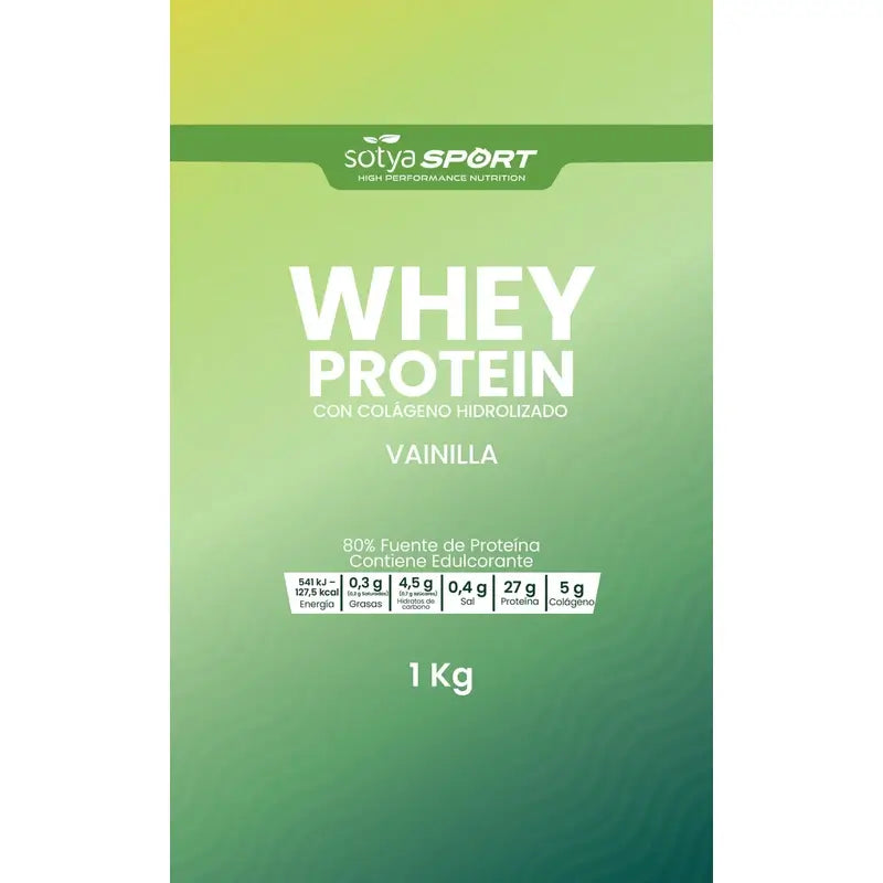 Sotya Molkenprotein Vanille Doypack , 1000 g